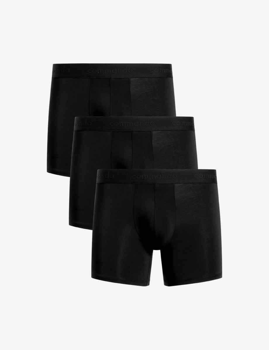 commando Men's Essential Micro Modal Modern Fit Boxer Brief 3-Pack