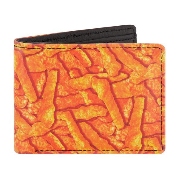 Concept One CHEETOS BIG CHEESE AOP Bifold Wallet Slim Wallet With Decorative Tin Unisex