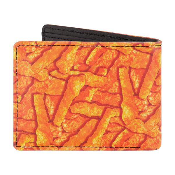 Concept One CHEETOS BIG CHEESE AOP Bifold Wallet Slim Wallet With Decorative Tin Unisex