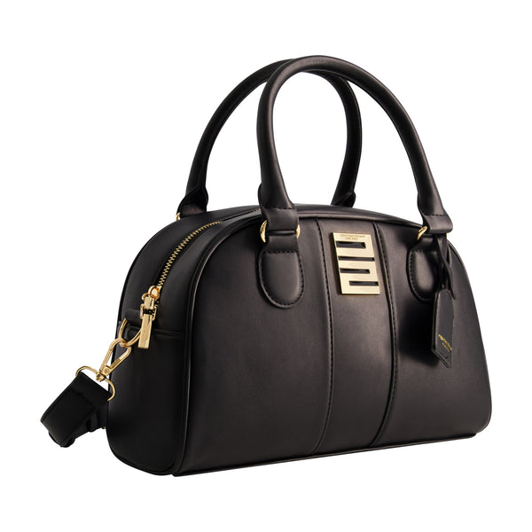 Concept One Christian Siriano New York Milano Bowling Satchel Black