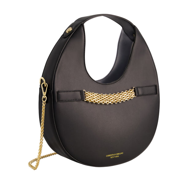 Concept One Christian Siriano New York Modern Moon Hobo Black