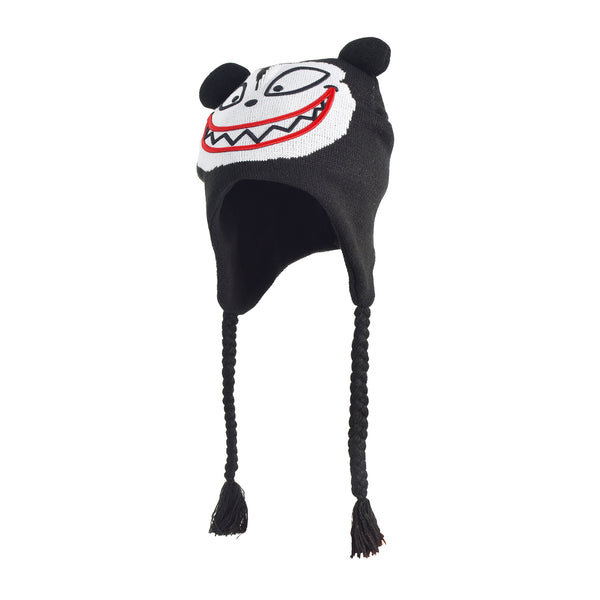 Concept One Concept One Disney The Nightmare Before Christmas Beanie Hat Scary Teddy Peruvian Winter Knit Cap With 3D Ears And Tassels