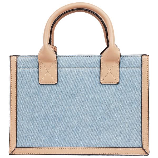 Concept One True Religion Bombe Logo Denim Tote