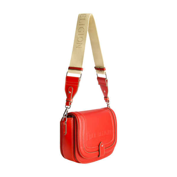 Concept One True Religion Bombe Logo Saddle Bag