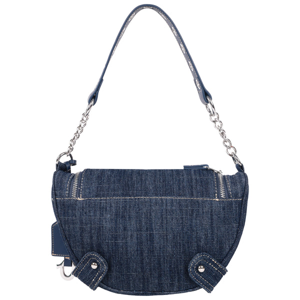 Concept One True Religion Chain Handle Denim Hobo