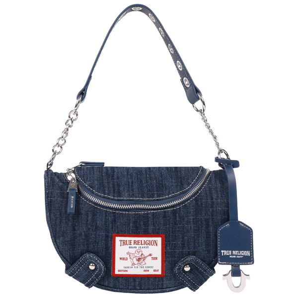 concept one True Religion Chain Handle Denim Hobo