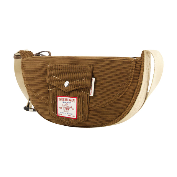 Concept One True Religion Corduroy Soft Hobo Brown