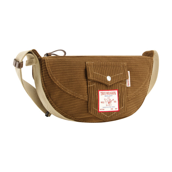 Concept One True Religion Corduroy Soft Hobo Brown