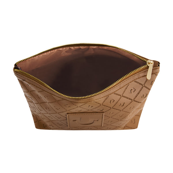 Concept One True Religion Cosmetic Case BROWN