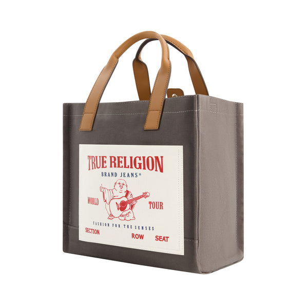 Concept One True Religion Medium Pocket Tote Grey