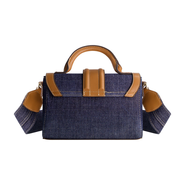 Concept One True Religion Mini Denim Satchel Denim