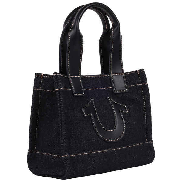 Concept One True Religion Mini Denim Tote