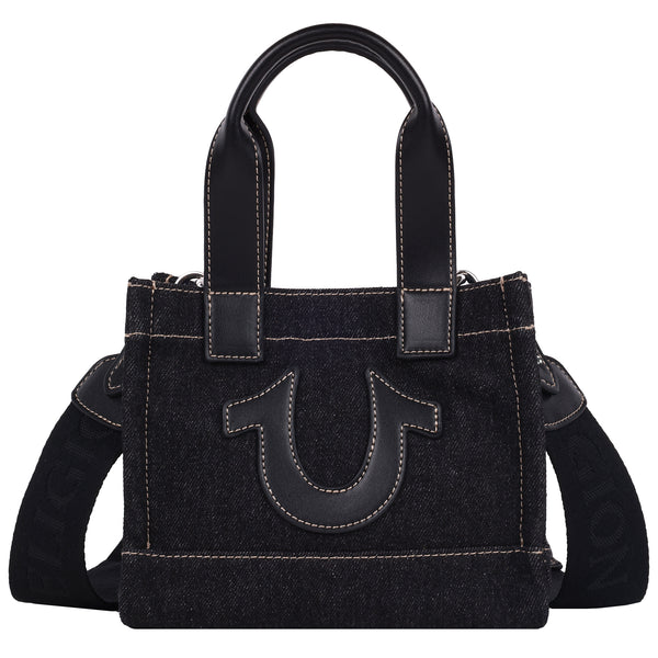concept one True Religion Mini Denim Tote