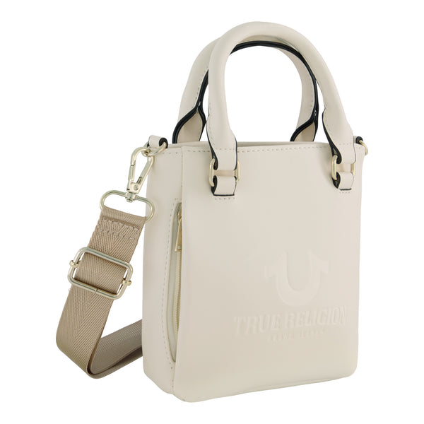 Concept One True Religion Mini Love Tote Bone