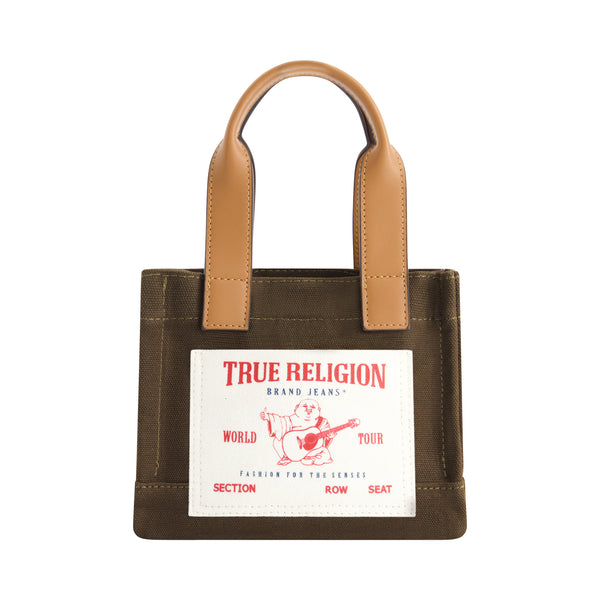 concept one True Religion Mini Tote Olive