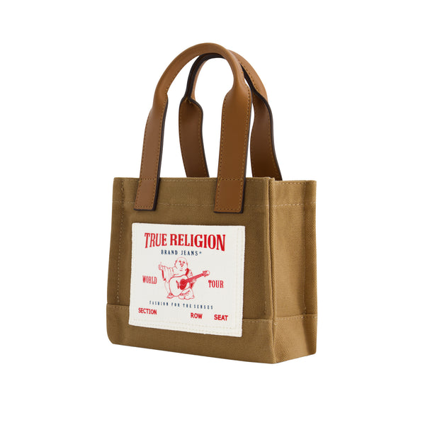 concept one True Religion Mini Tote Tan
