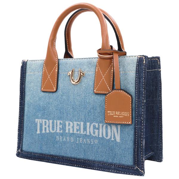 Concept One True Religion Modern Edge Denim Tote