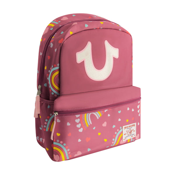 Concept One True Religion Rainbow Backpack BERRY