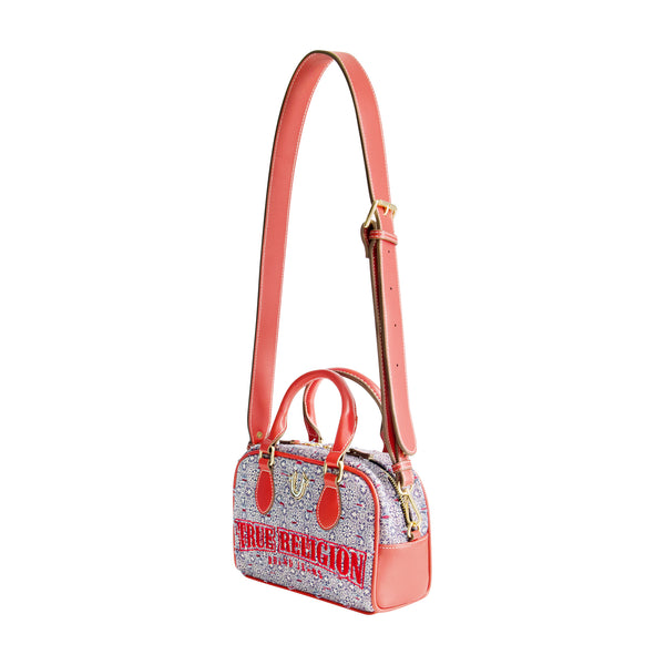 Concept One True Religion Tile Denim Mini Satchel