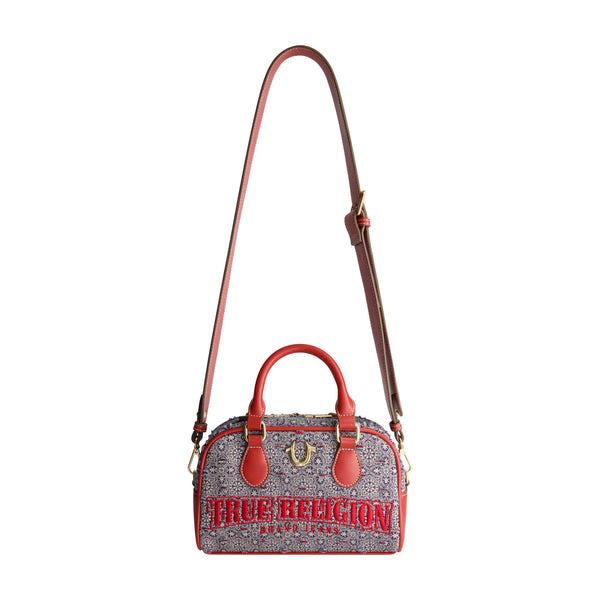concept one True Religion Tile Denim Mini Satchel