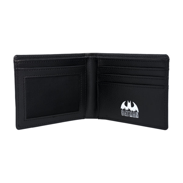 Concept One DC Comics Batman Face Print Bifold Wallet In A Decorative Tin Case Multi Unisex
