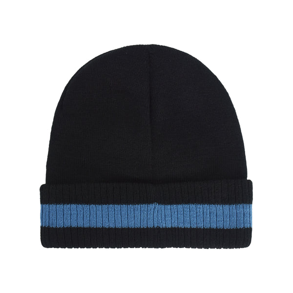 Concept One Disney Lilo & Stitch Peeking Striped Beanie Black / Blue