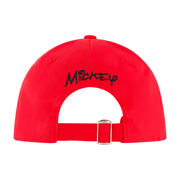 Concept One Disney Mickey Adjustable Baseball Cap Red