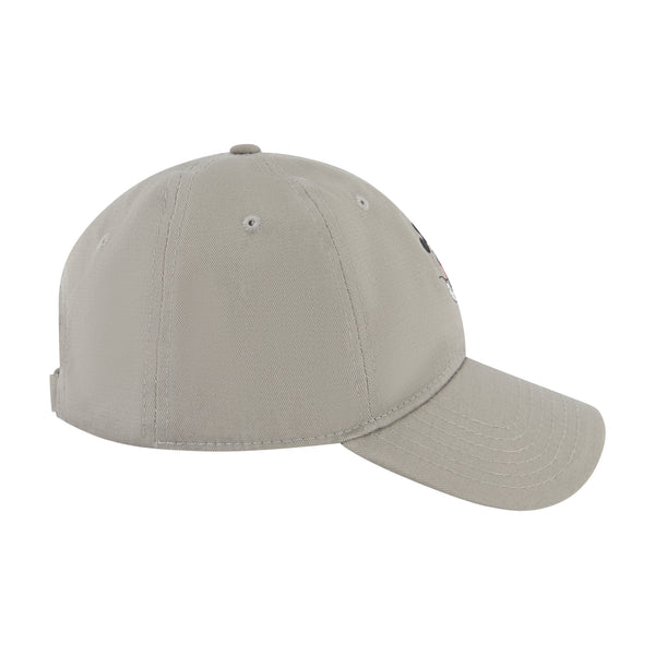 Concept One Disney Mickey Mouse Dad Cap With Brush Cotton Washed Embroidery Grey