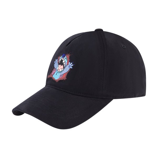 concept one Disney Stitch Print With Embroidery Dad Cap Black concept one Disney Stitch Print With Embroidery Dad Cap Black