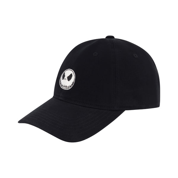 Concept One Disney The Nightmare Before Christmas Jack Skellington Adjustable Baseball Cap Black One Size