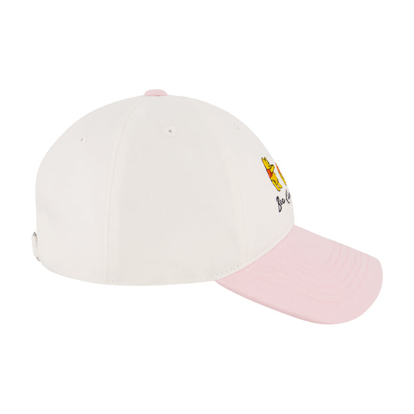 Concept One Disney Winnie The Pooh Bee Kind To Yourself Dad Cap White/Pink