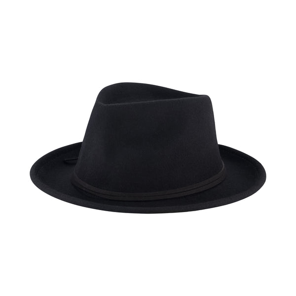 concept one Fedora Hat Wool Felt Pork Pie Wide Brim Hat Black concept one Fedora Hat Wool Felt Pork Pie Wide Brim Hat Black