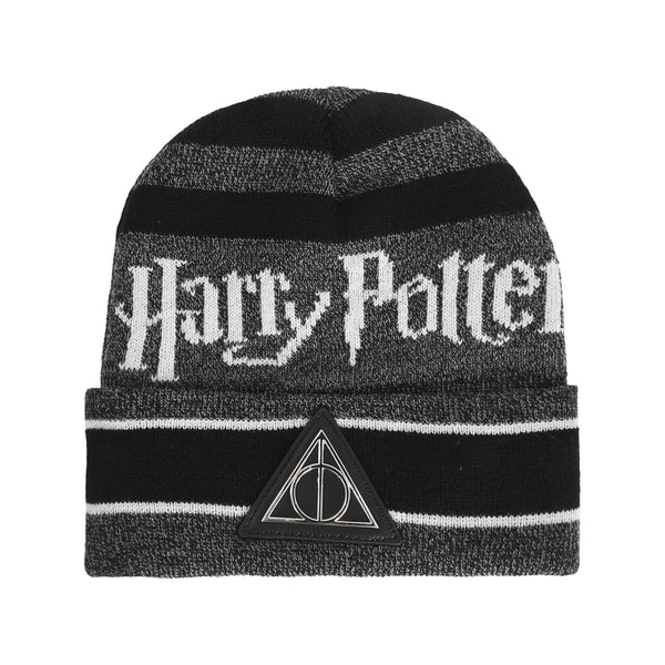 concept one Harry Potter Deathly Hallows Beanie Black