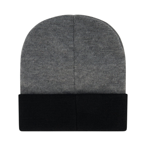 Concept One Marvel The Punisher Beanie Hat LED Light Up Winter Knit Cap With Skull Logo And Cuff Grey One Size