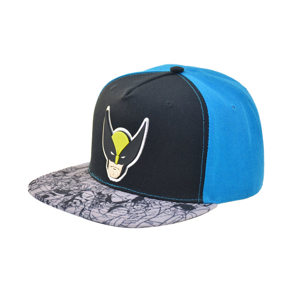 Concept One Marvel X-Men Baseball Hat Wolverine Adjustable Flat Brim Snapback Hat