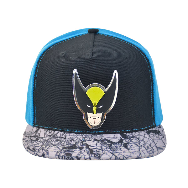 concept one Marvel X-Men Baseball Hat Wolverine Adjustable Flat Brim Snapback Hat