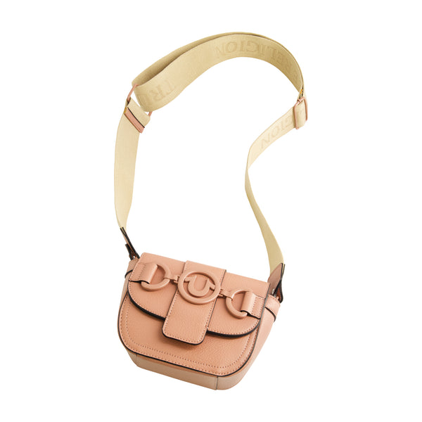 Concept One True Religion Coated Hardware Mini Crossbody Pink