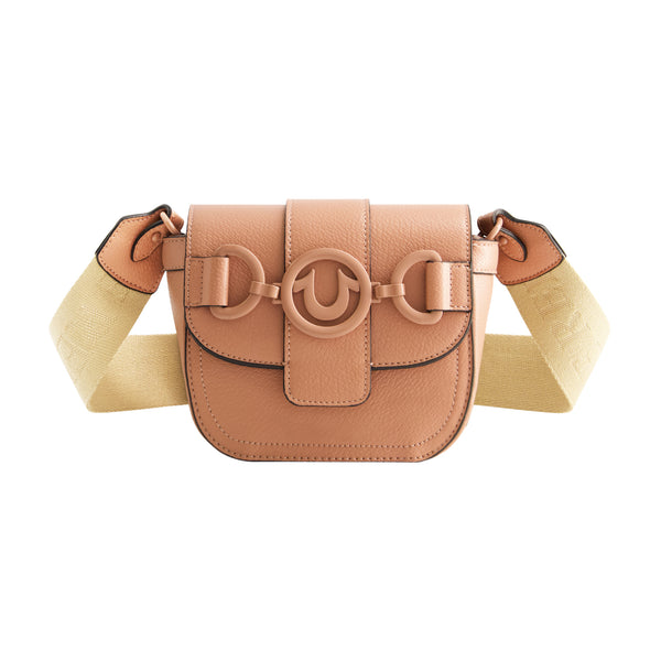 concept one True Religion Coated Hardware Mini Crossbody Pink