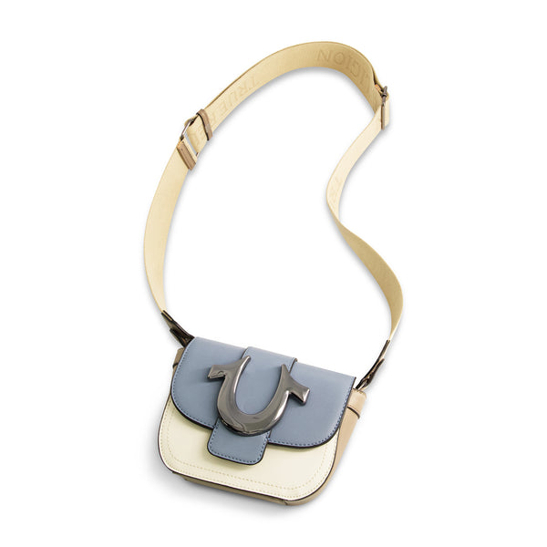 Concept One True Religion Color Block Crossbody Blue