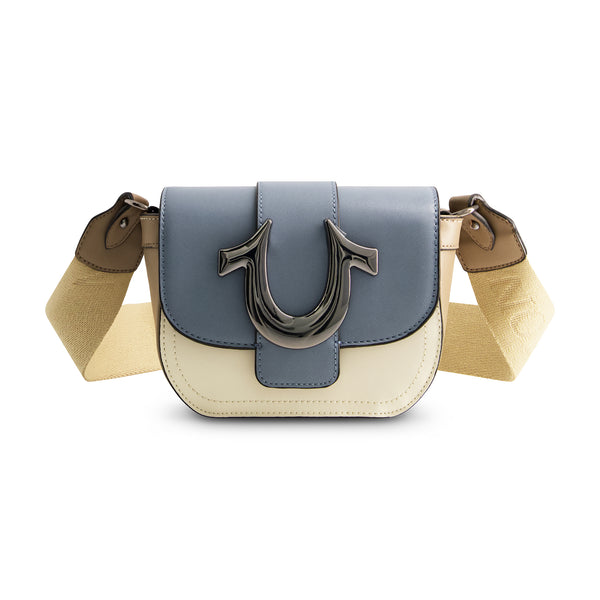 concept one True Religion Color Block Crossbody Blue