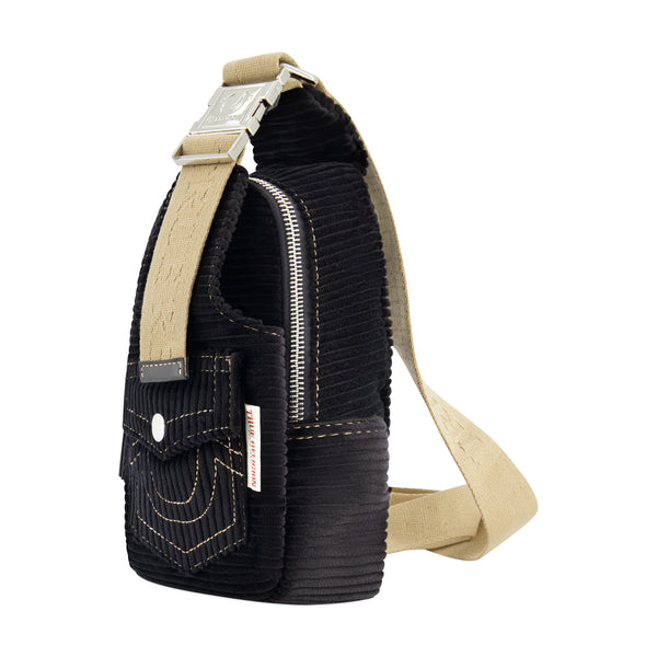 Concept One True Religion Corduroy Soft Sling Black