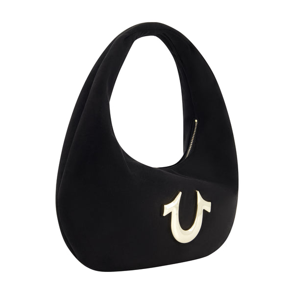 Concept One True Religion Horseshoe Link Soft Hobo Black