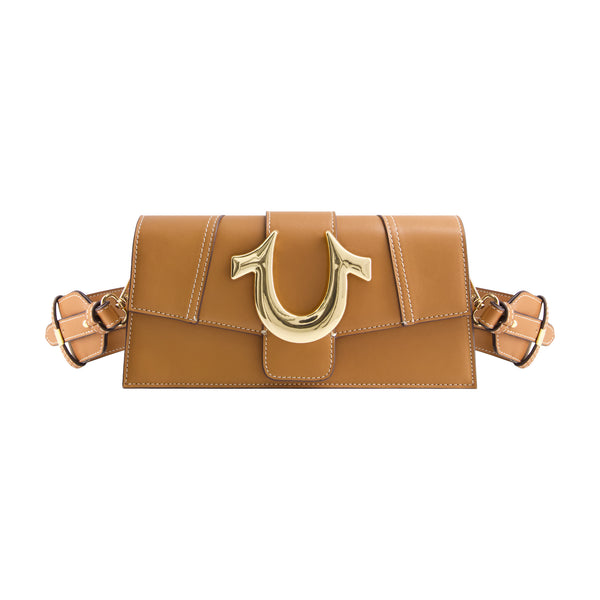 Concept One True Religion Horseshoe Small Flap Cognac