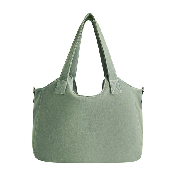 Concept One True Religion Horseshoe Stitch Sage Satchel