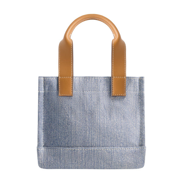 Concept One True Religion Mini Denim Tote Light Blue