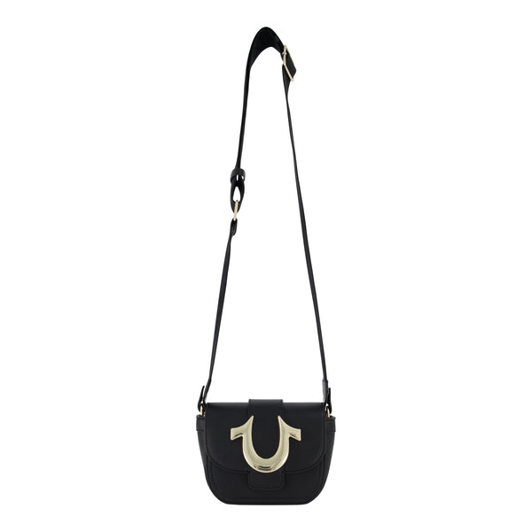 concept one True Religion Mini Flap Crossbody Black