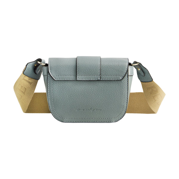 Concept One True Religion Mini Flap Crossbody Light Blue