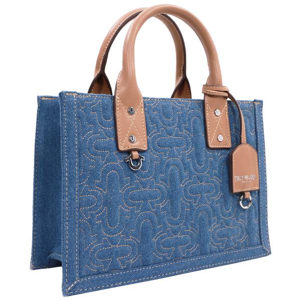 Concept One True Religion Quilted Horseshoe Modern Tote