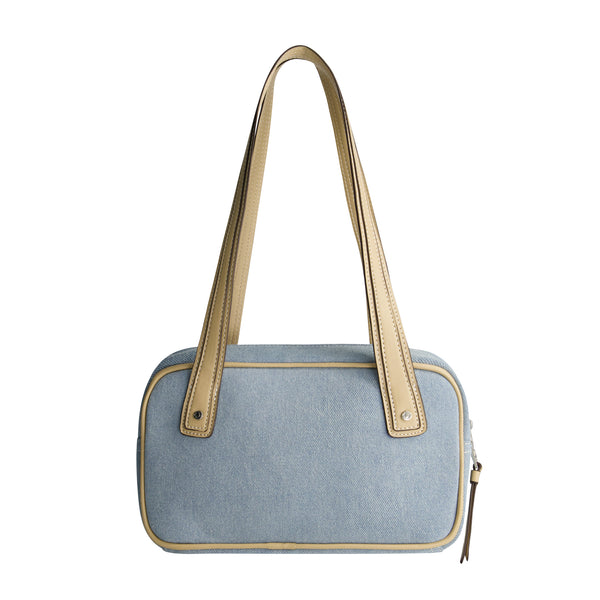 Concept One True Religion Small Denim Bowling Satchel