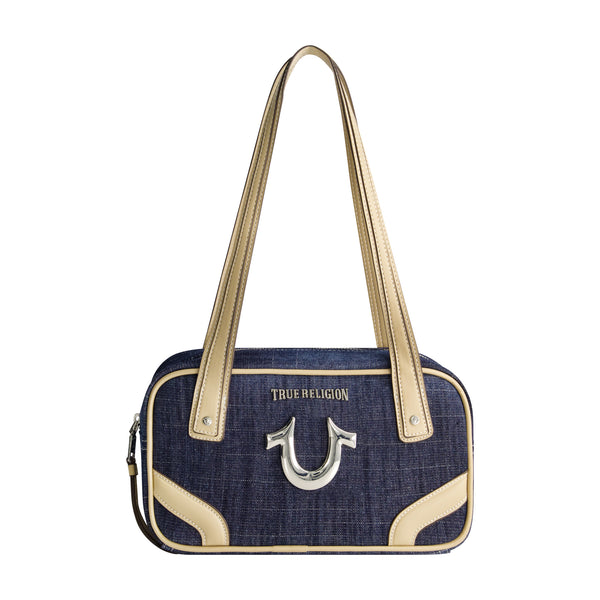 concept one True Religion Small Denim Bowling Satchel
